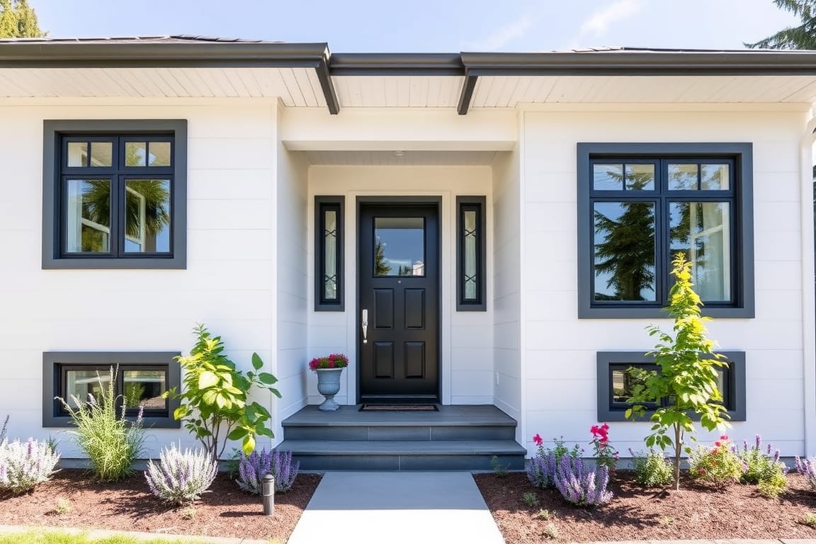 Exterior residential painting Victoria BC